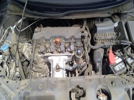 2014 HONDA CIVIC, GRAY, LX MODEL, 1.8L, AT,   A26314